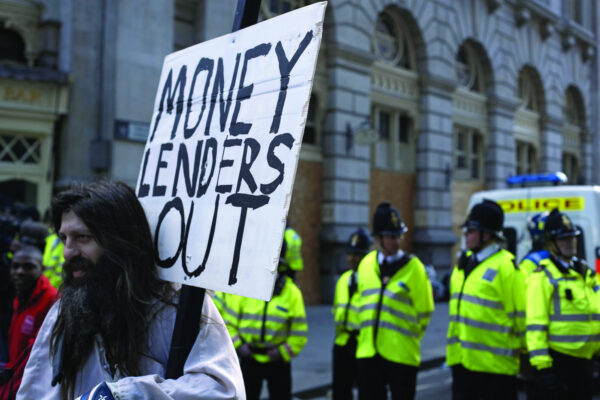 Activists who protest against Britain’s banks and finance sector should bear in mind that the City alone contributes 10% of all UK tax revenues to HM Treasury.