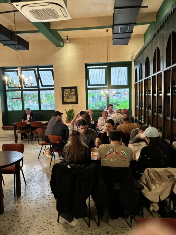 The dining room at Khash Khash