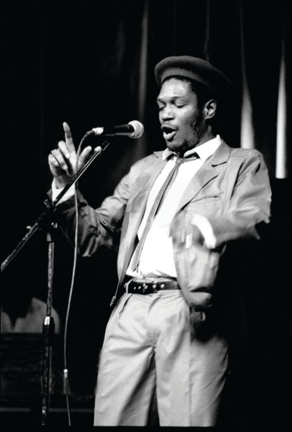 Horace performing live at Tottenham Town Hall, London, in1985