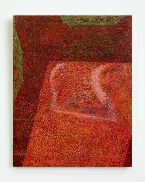 Karolina Albricht Twice I Turned oil on panel 30x24cm 2023