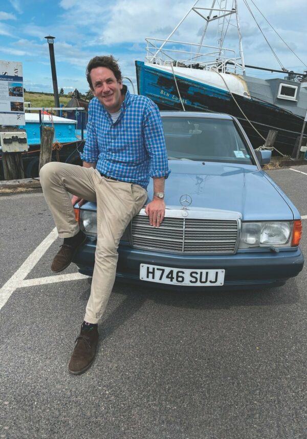 “I longed for my father to buy a sleek Mercedes 190, a Rover V8, or even an Aston Martin D5 Volante like one friend’s mother drove”