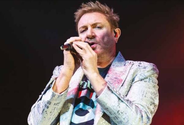 SIMON LE BON: LEAD VOCALIST AND LYRICIST OF DURAN DURAN