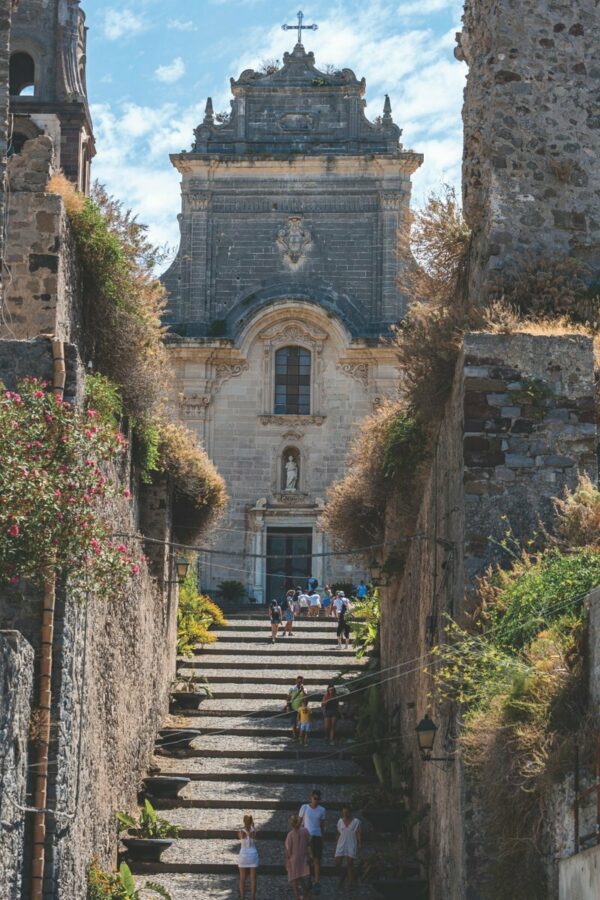 The most important building on the island of Lipari – the church of San Bartolomeo