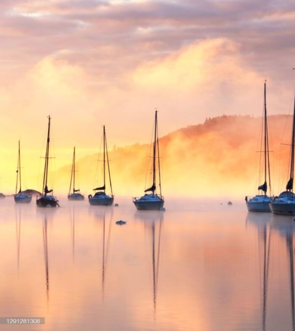 Windermere, the largest natural lake in the UK