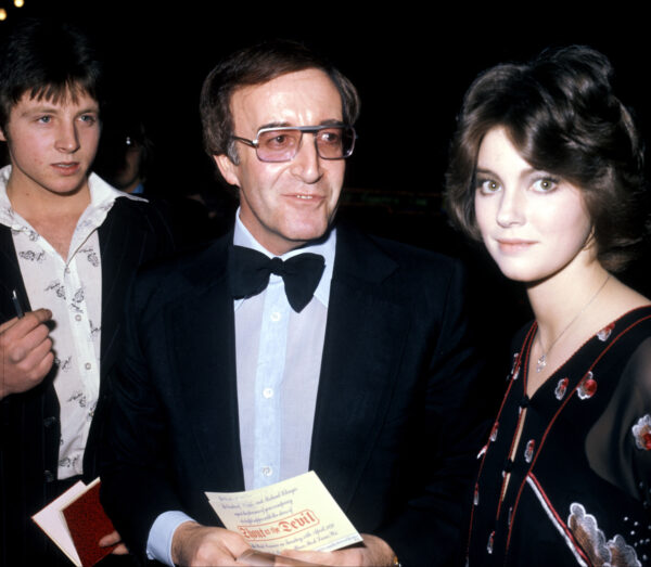 Sellers with his third wife Lynn Frederick. When he died leaving an estate worth £4.5 million, Frederick gave his three children £800 each