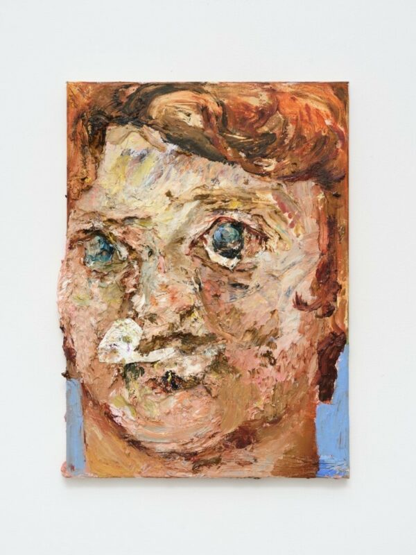 Daniel Angelic Boy With Sadness in His Eyes 30 x 42 cm oil on canvas Tahmina Negmat