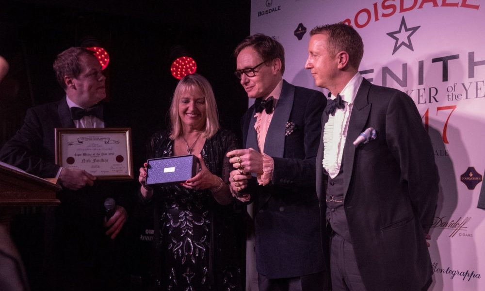 THE ZENITH WATCHES CIGAR SMOKER OF THE YEAR 2017