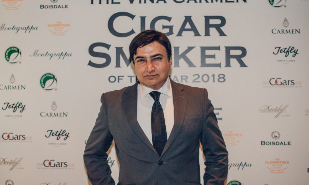VIÑA CARMEN CIGAR SMOKER OF THE YEAR 2018 FOUNDED BY BOISDALE