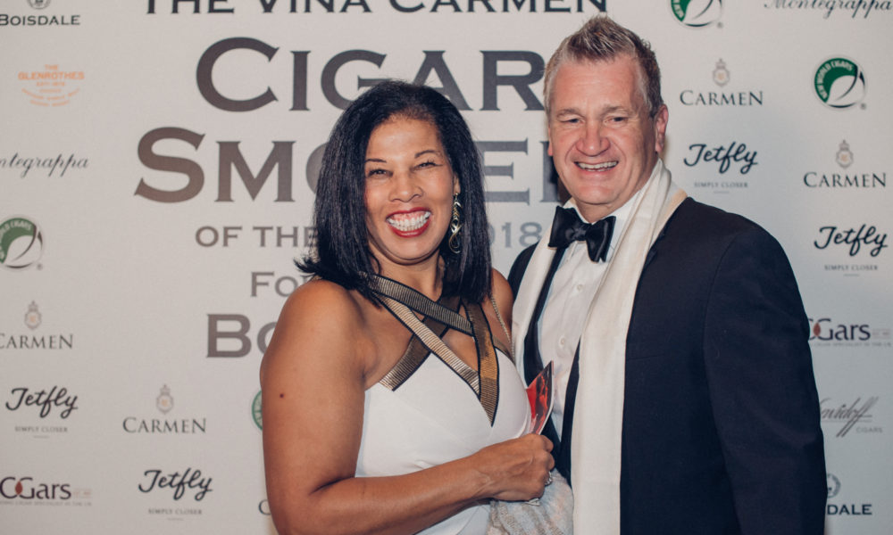 VIÑA CARMEN CIGAR SMOKER OF THE YEAR 2018 FOUNDED BY BOISDALE