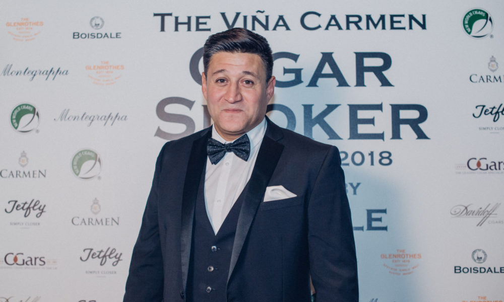 VIÑA CARMEN CIGAR SMOKER OF THE YEAR 2018 FOUNDED BY BOISDALE