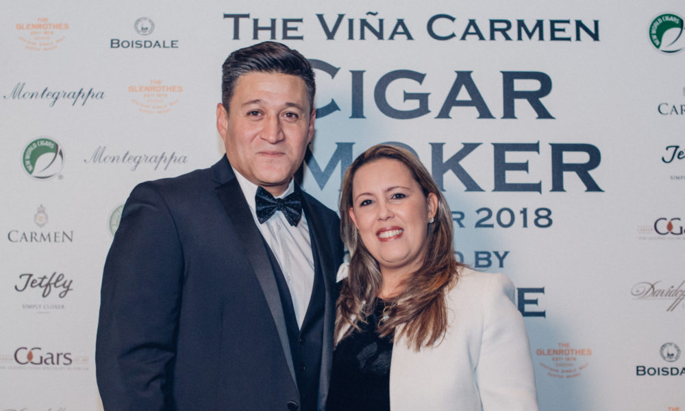 VIÑA CARMEN CIGAR SMOKER OF THE YEAR 2018 FOUNDED BY BOISDALE