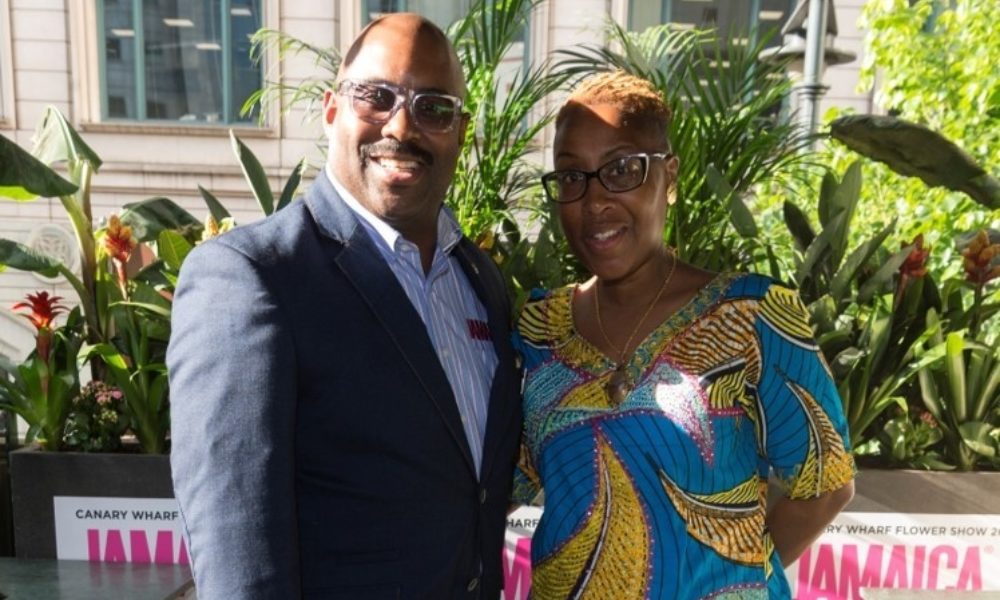 Canary Wharf Flower Show 2019 Exhibit: THE JAMAICA ONE LOVE GARDEN