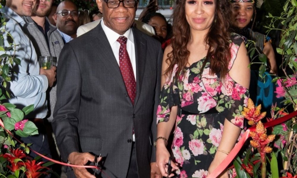 Canary Wharf Flower Show 2019 Exhibit: THE JAMAICA ONE LOVE GARDEN