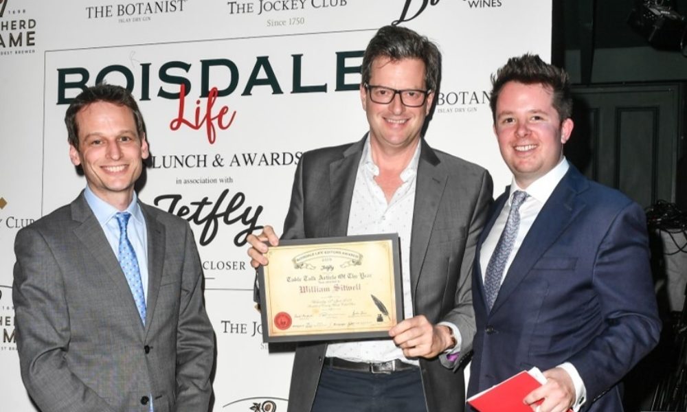 The Boisdale Life Editors Lunch and Awards 2019