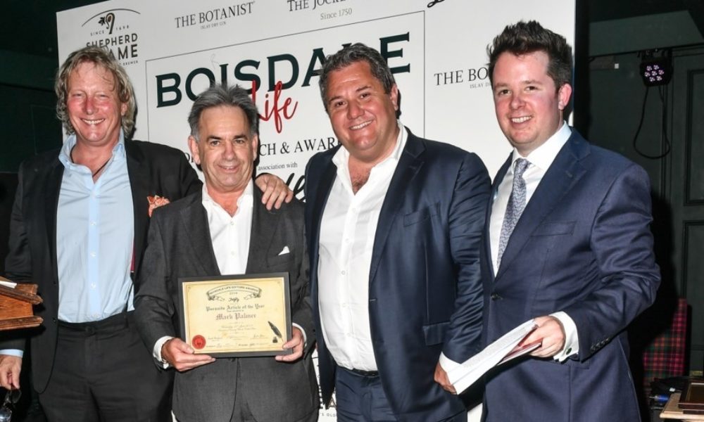The Boisdale Life Editors Lunch and Awards 2019