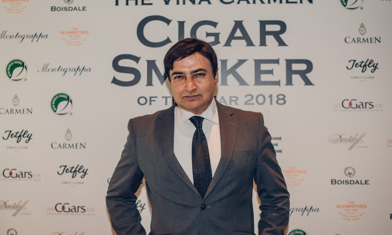 VIÑA CARMEN CIGAR SMOKER OF THE YEAR 2018 FOUNDED BY BOISDALE