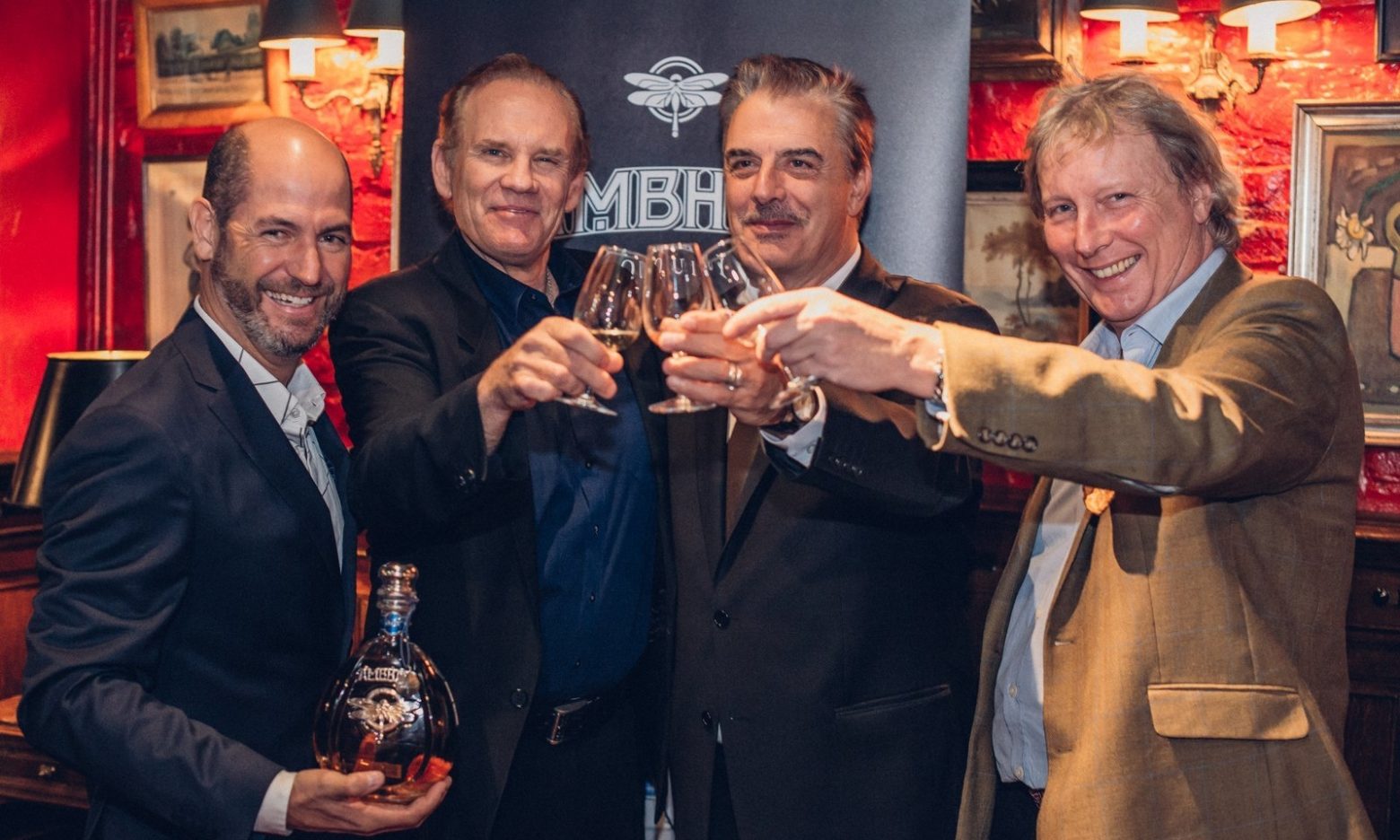 UK TASTING OF AMBHAR TEQUILA WITH HOLLYWOOD AND SILVER SCREEN STAR CHRIS NOTH