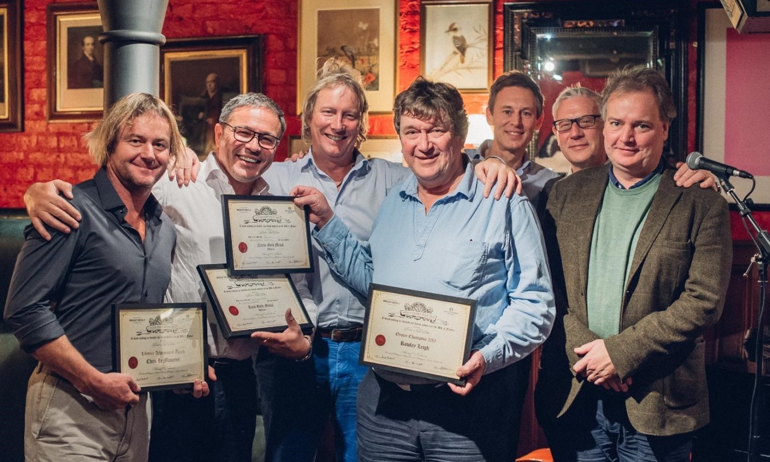 OYSTER CHAMPIONSHIPS 2019 sponsored by The City of London Distillery