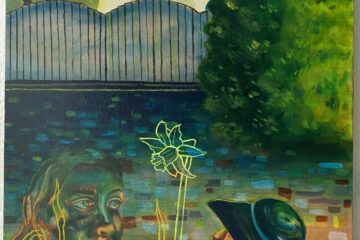 Abigail Hempsey Just beyond the wall in between the fence