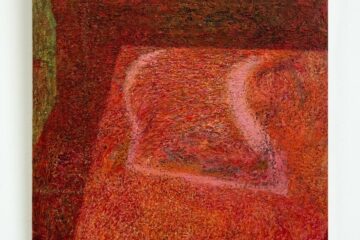 Karolina Albricht Twice I Turned oil on panel 30x24cm 2023