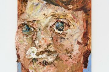 Daniel Angelic Boy With Sadness in His Eyes 30 x 42 cm oil on canvas Tahmina Negmat