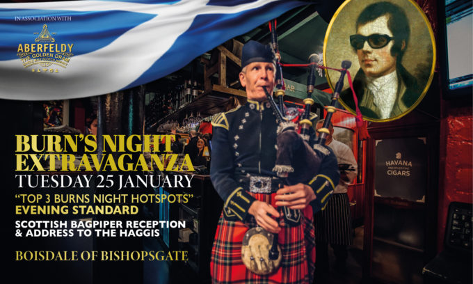 Burns Night 2022 at Bishopsgate
