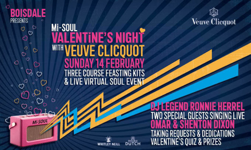 Valentine's Night with Mi-Soul Radio DJ Ronnie Herel & Omar